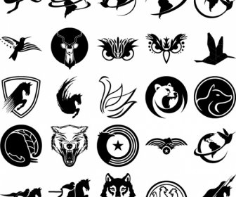 Animales Lindos Para La Compañía De Logotipos