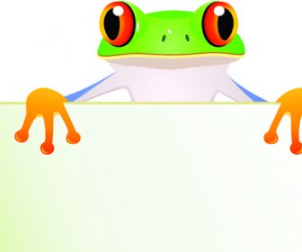 милый мультфильм животных и вектор щит