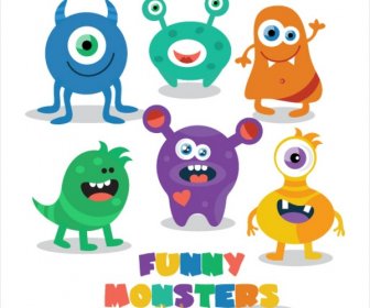 Cute Little Monsters Listo Para La Fiesta De Halloween