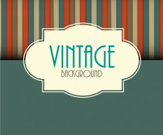 Niedliche Vintage Hintergrunddesign Vektoren