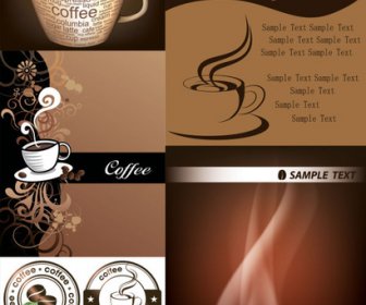 D Exquisite Coffee Elements