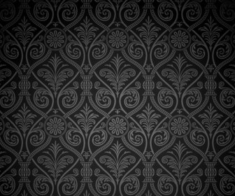 Dark Grey And Black Vector Background