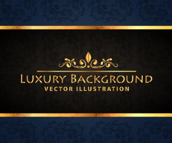 Decorative Background Golden Royal Style Luxury Design