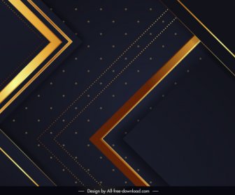 Decorative Background Template Elegant Dark Luxury Geometry Design