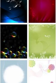 Decorative Pattern Bubble Background 2