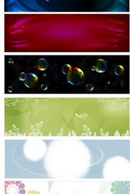 Elementi Di Disegno 1 Di Motivo Decorativo Bubble Sfondo