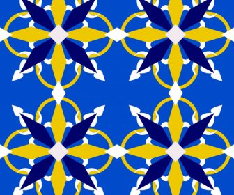 Decorative Pattern Classical European Symmetric Shape