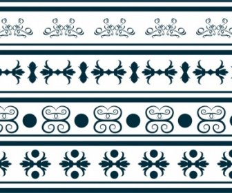 Decorative Pattern Design Repeating Style Classical Curves Decoration