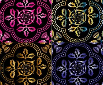 Decorative Pattern Sets Design With Classical Style