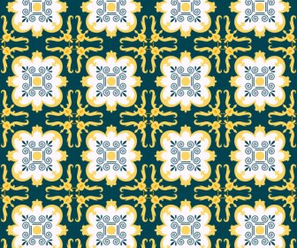Decorative Pattern Traditional Classical Repeating Symmetrical Sketch