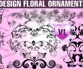 Florale Ornamente Design