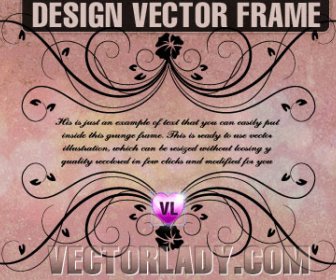 Дизайн векторной рамки