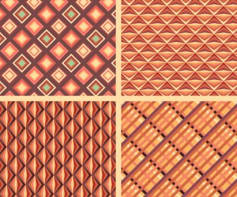 Diamond And Line Pattern Collection
