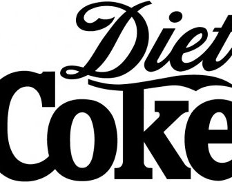 Diet Coke Illustration Vector