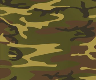 Different Camouflage Pattern Design Vector Set