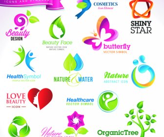 Different Industries Icons And Symbols Vector