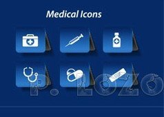 Different Medical Icon Vector Set