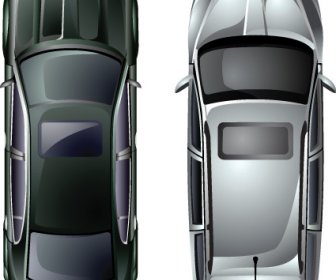 Verschiedene Modellautos Vektor-Grafiken