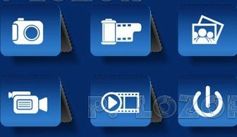 Vektor-verschiedene Multimedia-Icon-set