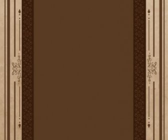 document border design brown arrows classical style