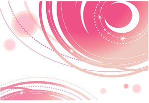 Doted Line In Abstract Glossy Pink Vector Banner