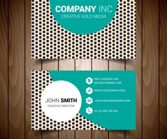 Dotted Modern Business Card