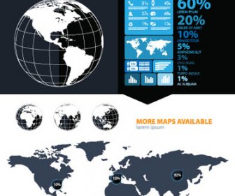 ekonomi Infografis desain elemen vektor grafis