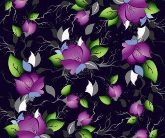 Elegance Floral Pattern Background
