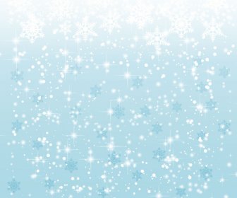 Elegant Christmas Background With Snowflakes