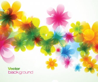 Elements Of Abstract Halation Background Vector