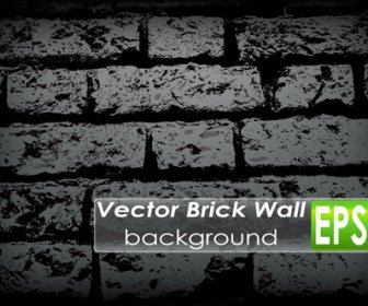 Elements Of Brick Wall Background Vector