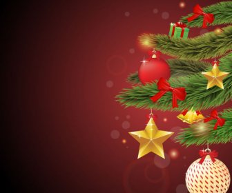 elemen merry christmas desain vektor seni