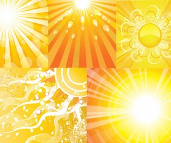 Sun Ray ışık Demeti Arka Plan Sanat Unsurları