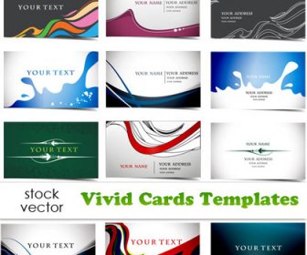 Elements Of Vivid Cards Templates