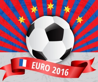 Euro Sepak Bola Piala 2016 Banner