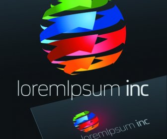 Logotipos De Negócios Requintado Desenho Elementos Do Vetor