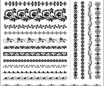 Exquisite Lace Two Sides Continual Vector