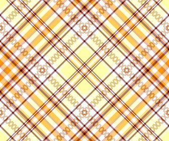 Fabric Of Cross Pattern Design Vector
