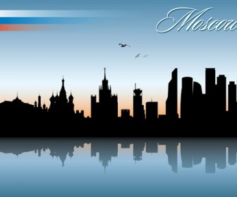 Famous Cities Silhouette Creative Vector