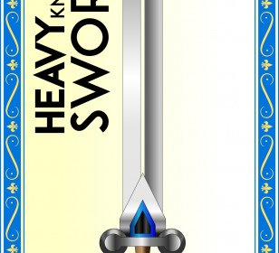 фэнтезийный тяжелый рыцарский меч от студии Jworks
