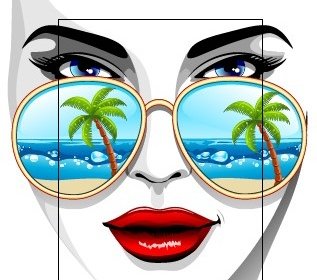 Fashion Girl With Travel Elements Vector