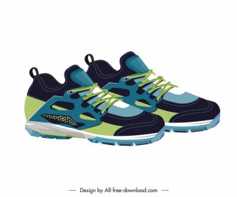 Fashion Sneakers Icon Modern Colorful Young Décor