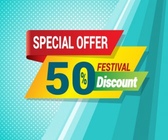 Festival Special Discount Banner Template