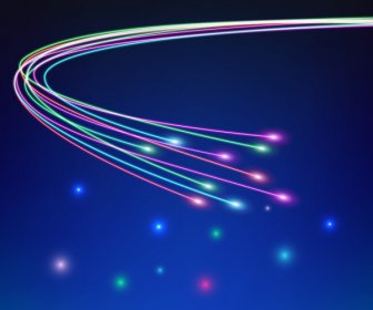 Fiber Optic background vector