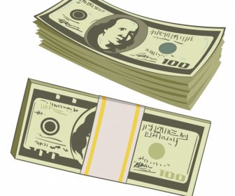 finance design elements dollar cash sketch classic design
