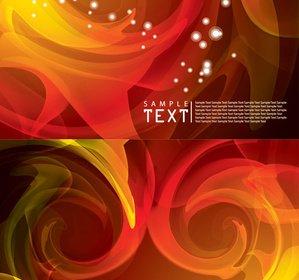 Flame Background Vector
