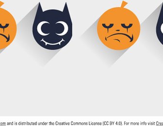 Flat Halloween Vector Icon