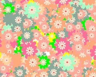 Floral Colorful Background