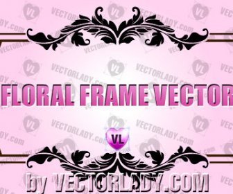 Floral Frame Vector