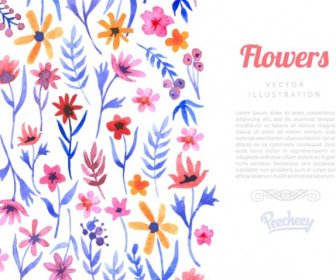 Floral Invitation In Floral Style